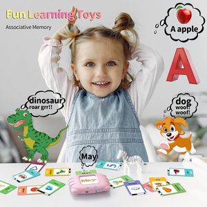 Tarjetas Cognitivas Interactivas con Audio para Niños Pequeños, Libro de Audio Educativo Temprano, Tarjetas de Aprendizaje de Idiomas para Niños - Product Image 2