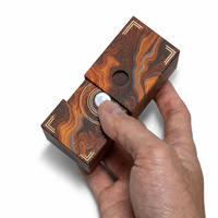Boîte cadeau personnalisée avec fermeture magnétique, carton rigide, pelliculage brillant, emballage en carton de luxe, vente en gros