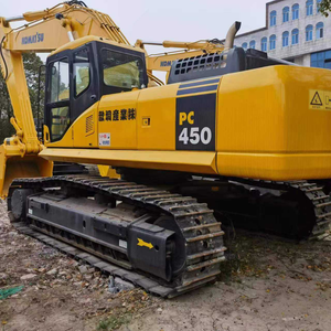 Excellente capacité PC450-7 de seau du moteur 2.1m de moteur d'excavatrice de chenille de KOMATSU utilisée par représentation de stabilité opération de 45 tonnes - Product Image 3