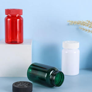 Bouteilles en plastique vides de cylindre de HDPE blanc bouteille de pilule de 175ml pour les bouteilles pharmaceutiques de capsule de pilule d'usage médical - Product Image 2