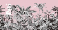 Papier peint mural 3D personnalisé avec des fleurs tropicales, décoration murale pour la maison, papiers peints pour le salon, luxe