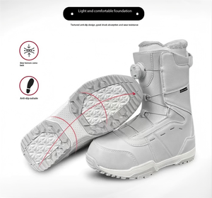 Bottes <span class=keywords><strong>de</strong></span> <span class=keywords><strong>ski</strong></span> à boucle rapide personnalisables, nouvelle collection, mode haut <span class=keywords><strong>de</strong></span> gamme, planche unique, adaptées aux hommes et aux femmes, confortables - Product Image 5