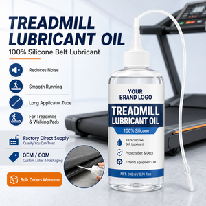 100% Pure <strong>Silicone</strong> Treadmill <strong>Lubricant</strong> <strong>with</strong> Extension Tube Universal Treadmill Belt Oil for Walking Pad Running Machine Lube - Product Image 1