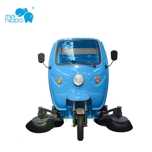 Mini Hippo M220 pour l'extérieur, pour la collecte des feuilles d'automne, nettoyage des parcs, camion de ramassage des feuilles à monter, balayeuse <span class=keywords><strong>électrique</strong></span> pour routes, <span class=keywords><strong>collecteur</strong></span> de feuilles - Product Image 5