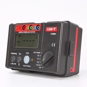 เครื่องทดสอบ RCD แบบดิจิตอล Uni-T รุ่น UT582 Plus อุปกรณ์ป้องกันไฟรั่ว 30ma สำหรับใช้งานในอุตสาหกรรม - Product Image 3