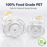 Bouteilles et pots en plastique PET écologiques en gros, en forme de cylindre, pour jus, thé, soda, boissons froides, emballage alimentaire, avec bouchon à vis