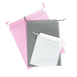 Bolsa Reutilizable Degradable de Tela No Tejida con Cordón, para Supermercado, con Logotipo Personalizado Impreso, Varias Especificaciones - Product Image 1
