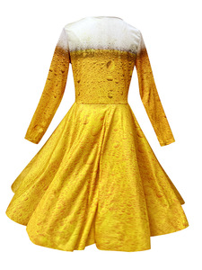 2025 hommes nouveau Style costume et robe pour femmes jaune bière Festival <span class=keywords><strong>tenue</strong></span> pour Performa Offre Spéciale saison usage spécial Costume - Product Image 3