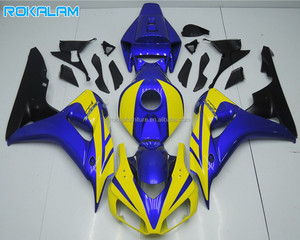 ชุดแฟริ่งสีเหลือง น้ำเงิน ดำ สำหรับรถฮอนด้า CBR1000RR ปี 06 07 CBR1000 RR 2006 <span class=keywords><strong>2007</strong></span> CBR 1000RR ชุดแต่งรถมอเตอร์ไซค์ - Product Image 1