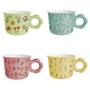 Hot Sale Elegant Ceramic Porcelain <b>Espresso</b> <b>Cup</b> with Delicate Little Cartoon Design Dishwasher Microwave Safe for Business Gifts - Product Image 6