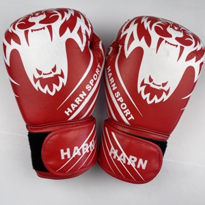 Gants <span class=keywords><strong>de</strong></span> <span class=keywords><strong>boxe</strong></span> en cuir microfibre <span class=keywords><strong>de</strong></span> qualité supérieure pour hommes et femmes, durables, confortables, design personnalisé pour la <span class=keywords><strong>boxe</strong></span>, le kickboxing, la remise en forme - Product Image 5