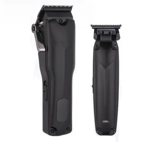 2024 NUEVO China Heavy Duty Hair Trimmer Clippers Sets Barberos USB Recargable Professional Hair Clippers Trimmers Kits DLC Blade