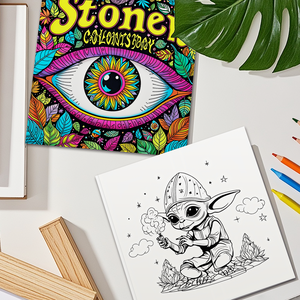 Libro da Colorare Psichedelico per Adulti, Libro Artistico con Occhi Psichedelici, Libro Creativo per Adulti per il Rilassamento - Product Image 3