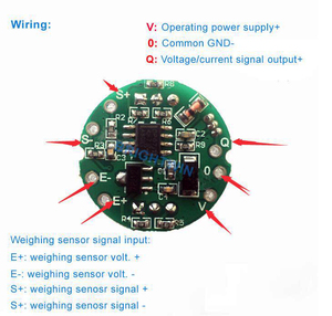 Nuovo Modulo Amplificatore per Cella di Carico con Trasmettitore di Segnale 12-24V <span class=keywords><strong>PWR</strong></span> 4-20mA 0-5V 0-10V per Sensori di Pressione e Pesatura - Product Image 2