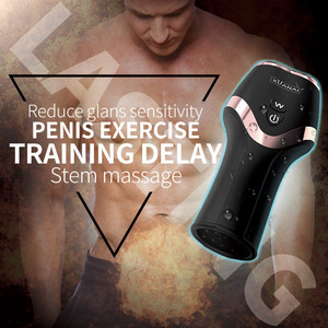 Pompes pennis étanches pompe automatique d'agrandisseur de bite de succion retardateur vibrateur masturbateurs masculins tasse jouets sexuels pour adultes - Product Image 3