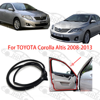 Tira de Goma para el Marco de la Puerta del Coche, Junta de Goma para TOYOTA COROLLA ALTIS 2008 2009 2010 2011 2012 2013