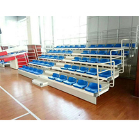 Chaises télescopiques extérieures de stade de gradin du football en plastique pour les gradins en aluminium