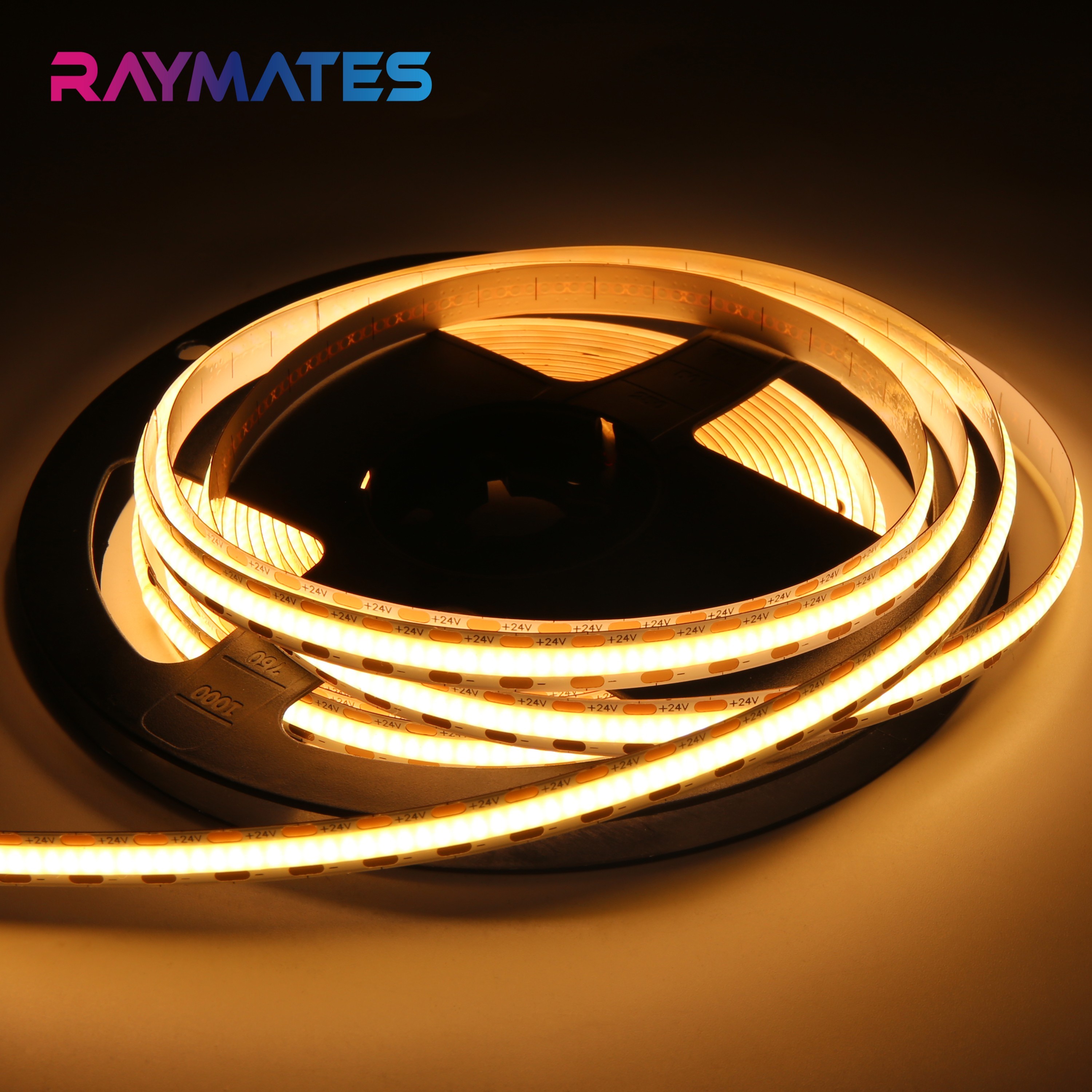 Free Cut COB LED Strip 480leds Cut Anywhere,DC 24V, LED Tape Light Flexible, Led Strip Light for Indoor House Kitchen Room Decor