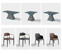 XY meilleur bar personnalisé Table basse bar industriel vent clair bar KTV Pub musique Western Restaurant Table et chaise combinaison