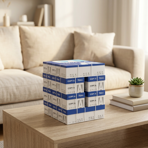 Papel de Copia Premium Grado A4, 80 g/m², 500 Hojas/Resma, Papel de Impresión de Oficina de Alta Calidad, Papel Blanco para Copiar, 5 Resmas/Caja - Product Image 6