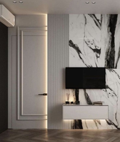 Panel dinding Interior kedap air, Panel dekoratif yang ramah lingkungan, Panel dinding Interior, Panel penyerapan suara, ruang kantor, Hotel