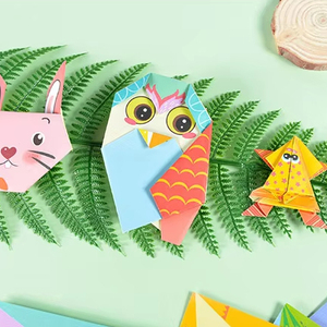 <span class=keywords><strong>Jeu</strong></span> de Puzzle <span class=keywords><strong>Origami</strong></span> coloré papier plié fait à la main impression couleur Double face boutures de papier anglais <span class=keywords><strong>Origami</strong></span> - Product Image 4