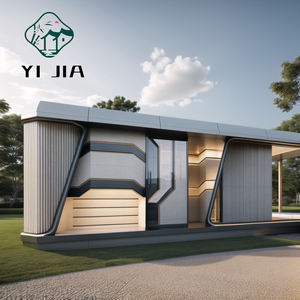 2025 kecil Mini Modern Modular tahan air Prefab ponsel rumah kantor portabel tidur Pod Hotel kabin pintar kapsul ruang angkasa - Product Image 3
