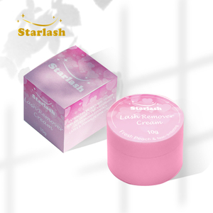 Saveur de fraise 10g dissolvant crème gelée cils dissolvant de colle nettoyant pour cils non irritant avec marque privée - Product Image 3