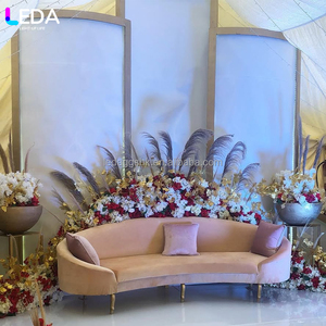 LEDA Wedding Decoration Metal Backdrop Stand Panel Stand Wedding Decoration Backdrop with Led Light for wedding Party - Product Image 4