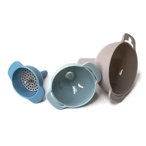 Большой широкий рот маленькие Мини-пищевые пластиковые воронки для кухонного использования каменные банки для варенья и специй наполнения бутылками и порошком