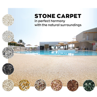 Carrelage en pierre de marbre de qualité supérieure CNMI Stone Carpet pour hall d'hôtel - Design personnalisé découpé au jet d'eau