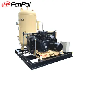 1.2 m3/min 30bar combined industrial air compressor for laser cutting