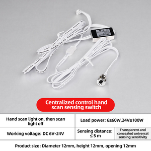 12V armadio a doppio sportello per vino con sensore di movimento a infrarossi per sensore di prossimità a ostacoli 12V interruttori induttivi - Product Image 4