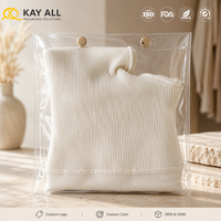 Sac en PVC plastique personnalisé avec logo pour l'emballage de vêtements, sac d'expédition translucide durable pour vêtements, housse anti-poussière, organisateur de robes de mariage