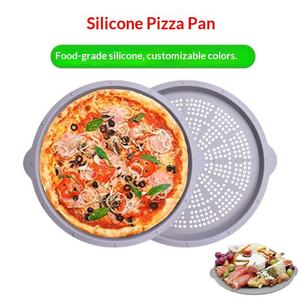 Molde de Silicona para Pizza, Perforado, Antiadherente, Resistente a la Oxidación, con Asas, Resistente a Altas Temperaturas, Fácil de Limpiar - Product Image 5