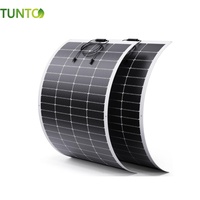 Nouveau panneau solaire flexible étanche IP65 430W 450W 460W monocristallin à film mince pour usage nautique certifié CE TUV Garantie 1 an IP68