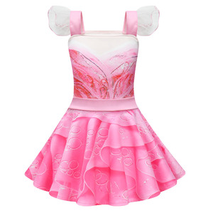 <span class=keywords><strong>Disfraz</strong></span> de Bruja Rosa para Niñas, Vestido de Tul con Burbujas Rosas, Traje de Princesa con Lentejuelas y Malla, Disfraces de Bruja Glinda de TV y Películas - Product Image 5