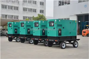 Yuchai-motor chino de 50/60Hz de potencia industrial, generador diésel silencioso, 50kw, 100kw, 120kw, 150kw, 200kw, 220kw