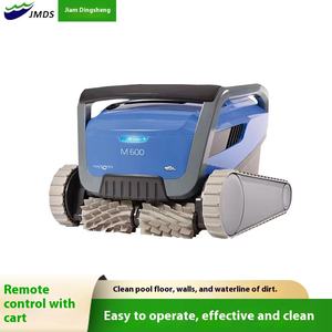Limpiador de Piscinas Automático <span class=keywords><strong>Dolphin</strong></span> <span class=keywords><strong>M600</strong></span>, Máquina de Succión de Aguas Residuales de Plástico, Doble Motor, para Piscinas Elevadas, con Batería de Litio - Product Image 3