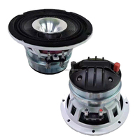 Système audio professionnel Pro haut-parleur coaxial de 6.5 pouces 650-040 avec aimant néodyme 100W RMS 8ohm haut-parleurs à corne d'impédance