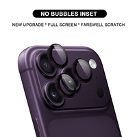 Protector de Pantalla de Cristal Templado para Lente Individual de Cámara de Teléfono Móvil, Compatible con iPhone 18 Pro Max