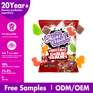 Fabricant de confiseries certifié BRC Bonbons gommeux de <span class=keywords><strong>Noël</strong></span> de qualité supérieure Sweet and Chewy Holiday Snack - Product Image 4