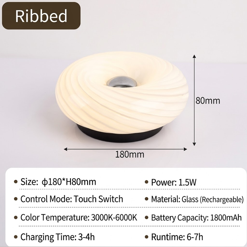 Blanc -18CM Rechargeable 1800mAh