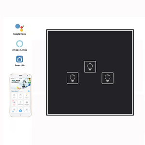 Alexa สวิตช์ติดผนังอัจฉริยะ Tuya ZigBee สวิตช์สำหรับบ้านอัจฉริยะแบบ3ทางพร้อมสวิตช์ติดผนังสำหรับบ้านอัจฉริยะ - Product Image 4