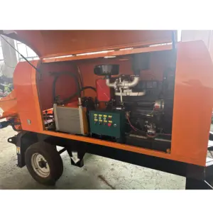中国制造商柴油混凝土搅拌机和混凝土泵机