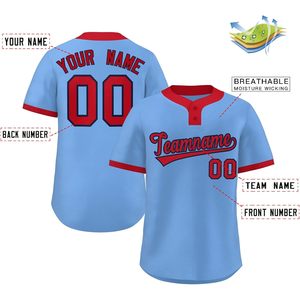 Custom <b>Baseball</b> Jersey Stitched Personalized Unisex Breathable Sports Uniform for Men Women Youth Teamname 00 - Product Image 1