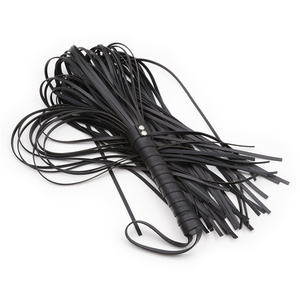 Faux cuir BDSM Sex Whip 25 "BDSM Flogger Sex Adult Paddle Bondage Whip pour adulte érotique - Product Image 3