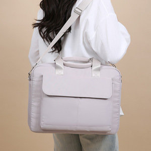 Durable Waterproof Polyester Laptop <b>Bag</b> Office Large Capacity Custom Logo Portable Modern Simple <b>Computer</b> Fashion Laptop <b>Bag</b> - Product Image 5