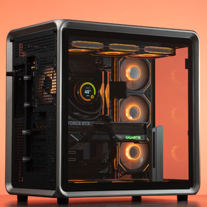 PC Desktop <span class=keywords><strong>Gaming</strong></span> JONSBO400 a Prezzo Conveniente con Raffreddamento a Liquido, Ultra7-265KF, 32GB RAM, 2TB SSD, RTX5080 - Product Image 6