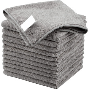 Square Decontamination Microfiber Kitchen &amp; Home <strong>Dish</strong> Cloth Cleaning Rag <strong>Absorbent</strong> Non-Stick Oil Scouring <strong>Pad</strong> Rag Dishcloth - Product Image 1